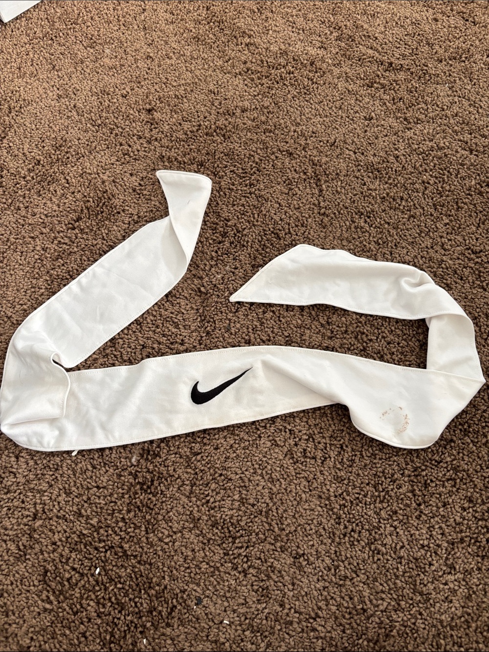 Nike White Headband (used for lax)